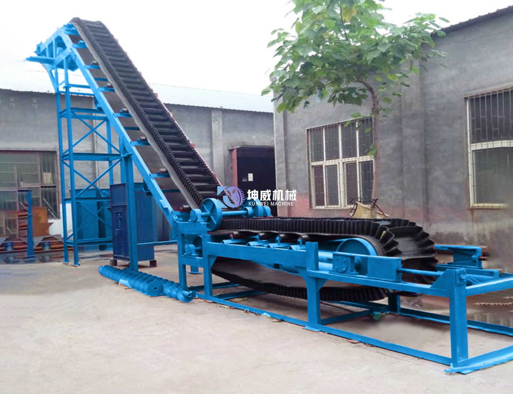  爬坡皮帶機是爬坡皮帶輸送機嗎？