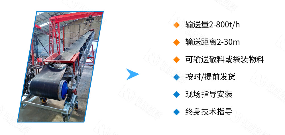 移動(dòng)式皮帶輸送機(jī)優(yōu)勢(shì)特點(diǎn)